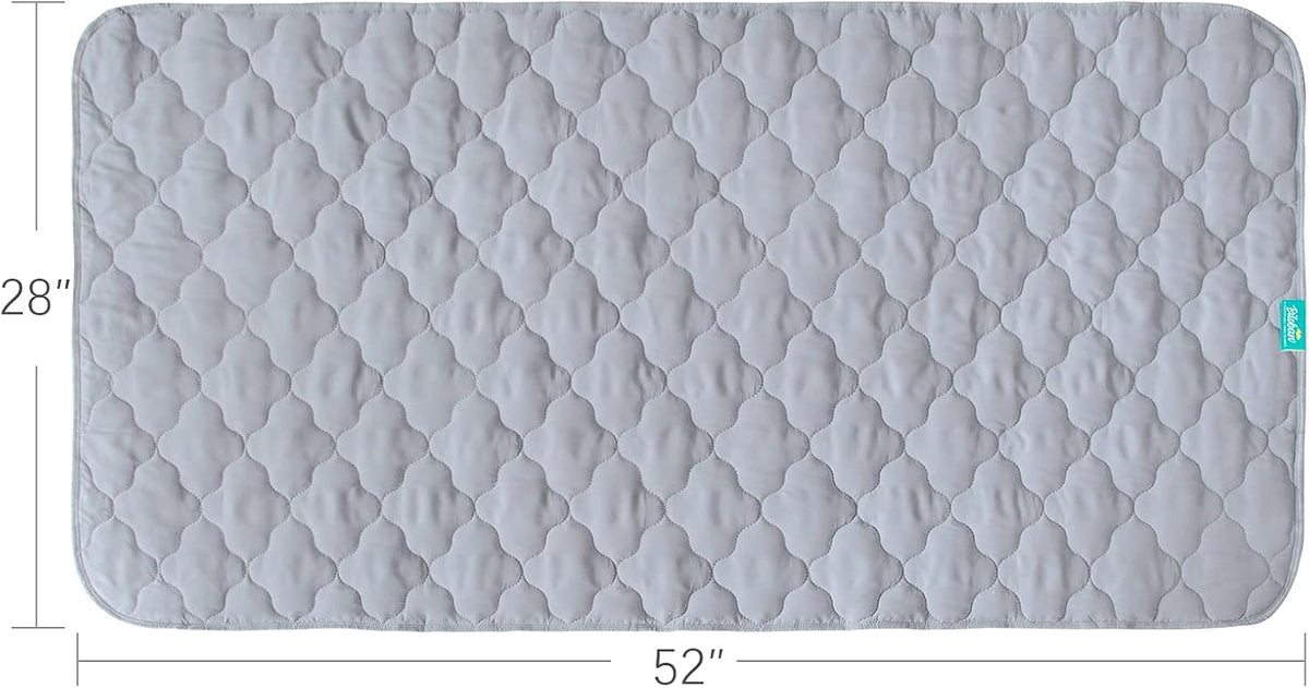 Waterproof Crib Mattress Protector Pad Cover 28" x 52", Anti Slip & Absorbent Waterproof Bed Pads