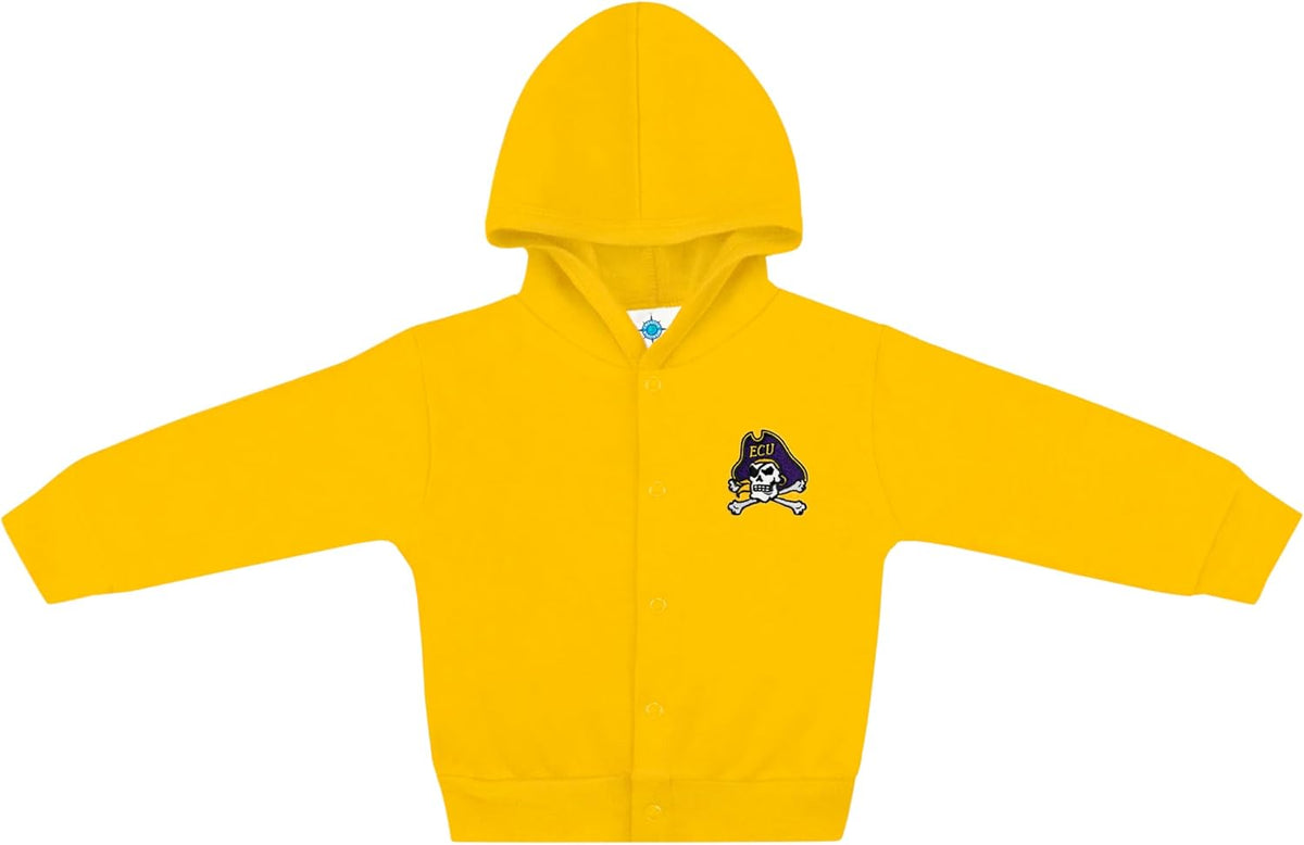 Creative Knitwear College Baby Snap Hooded Jacket - Team Logo, Multiple Colors, for Boys & Girls