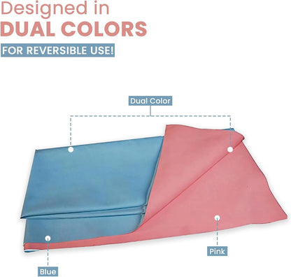 Ultrasoft Infant Waterproof Dry Rubber Bed Sheet Cover/Toddler Sleeping Mattress Protector/Urine