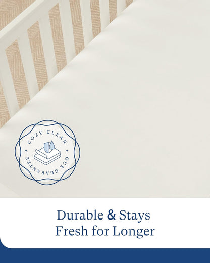 Supersoft Diaper Changing Pad Covers, 2-Pack Premium Bamboo Viscose Change Table Pad Covers for