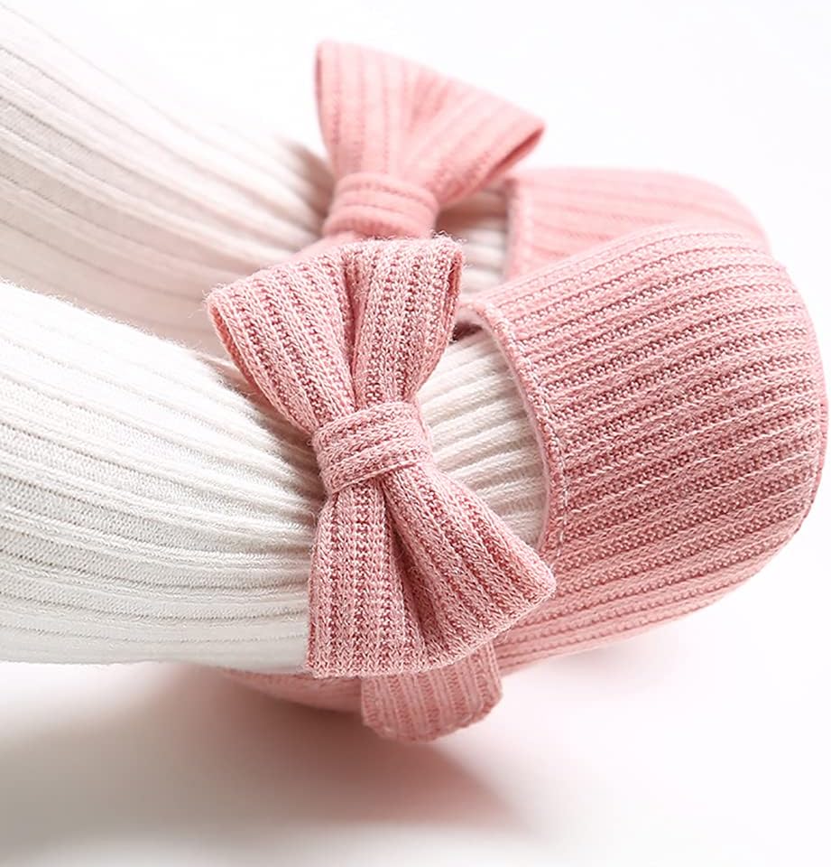 Baby Shoes Mary Jane Flats Non Slip Soft Sole Infant Toddler Sneakers First Walkers Party Christmas
