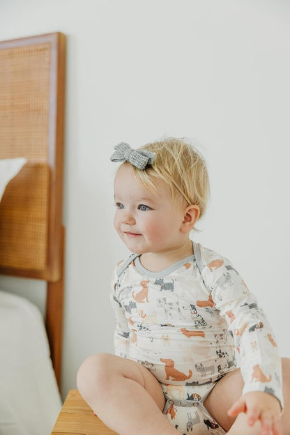 Copper Pearl Long Sleeve Bodysuit Baby: Ultra Soft Baby for Newborns, Boys, and Girls - Stylish
