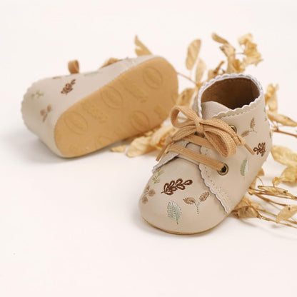 Baby Shoes Mary Jane Flats Non Slip Soft Sole Infant Toddler Sneakers First Walkers Party Christmas