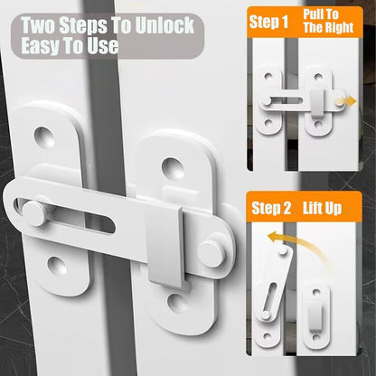55.1 Inch Tall Baby Gate Auto Close Dog Gate Adjustable 29.92"- 43" Wide Pressure Mounted Walk