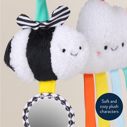 Itzy Ritzy Spiral Car Seat & Stroller Activity Toy - Stroller & Car Seat Toys for Ages 0 Months and