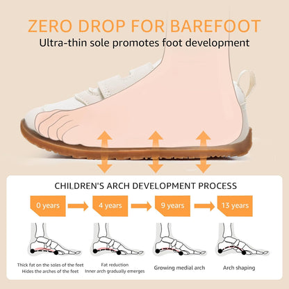Toddler Wide Toe Box Barefoot Shoes Boys Girls Sneakers Kids Tennis Shoes Preschool Non Slip