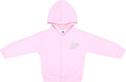 Creative Knitwear College Baby Snap Hooded Jacket - Team Logo, Multiple Colors, for Boys & Girls