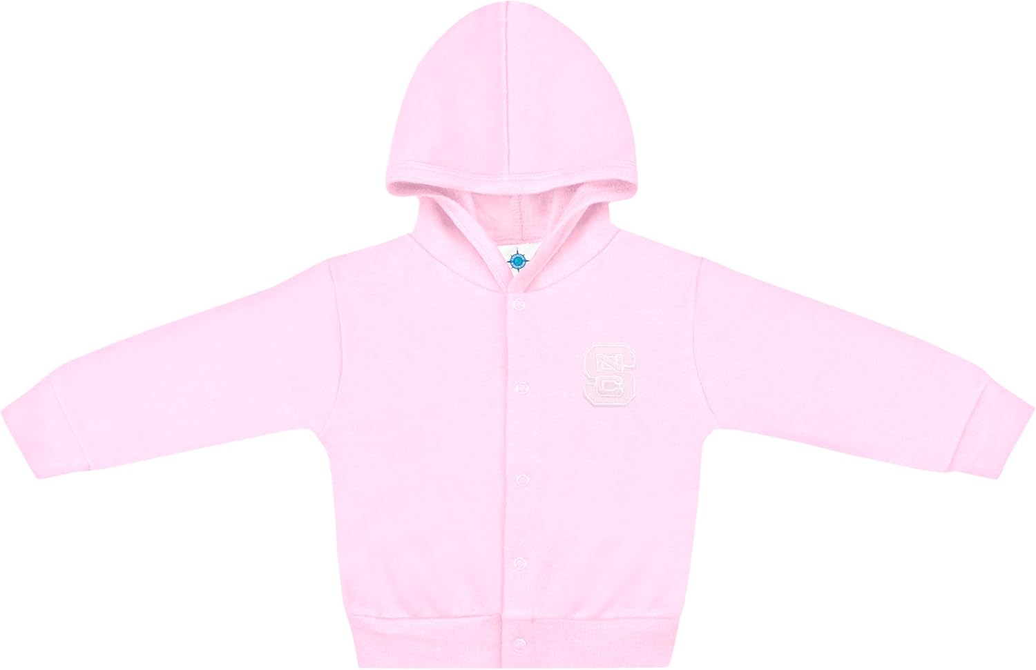Creative Knitwear College Baby Snap Hooded Jacket - Team Logo, Multiple Colors, for Boys & Girls