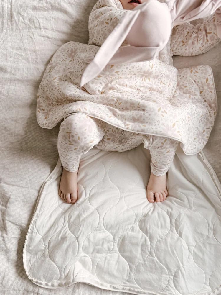 GUNAMUNA Unisex Long-Sleeve Sleep Sack, Wearable Sleep Bag for Babies and Toddlers, Soft Rayon, 1.0