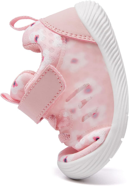 MORENDL Toddler Sneakers Baby Boys & Girls Barefoot Shoes Lightweight Breathable Walking Running