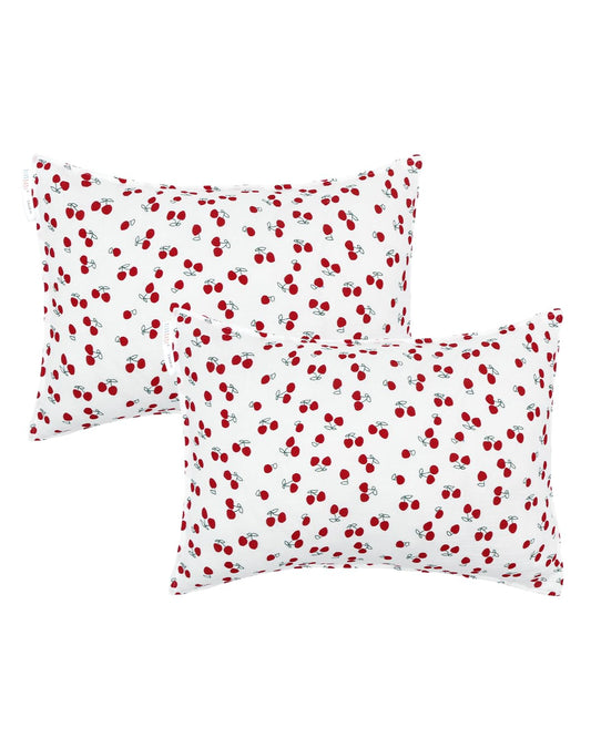 ALVABABY Toddler Pillowcases 2 Pack Muslin Cotton Kids Pillow Cover Fit 13"x 18" or 12"x16"
