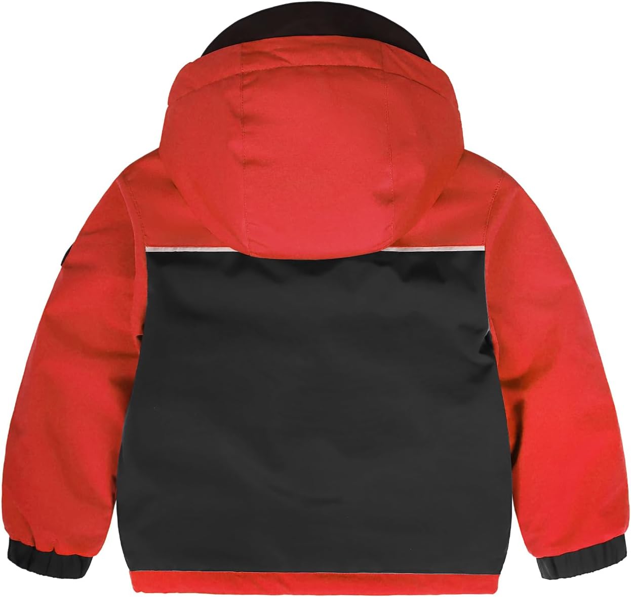 GEMYSE Toddler Boys Winter Coat Waterproof Ski Snow Jacket with Hood Thicken Warm Baby Jacket