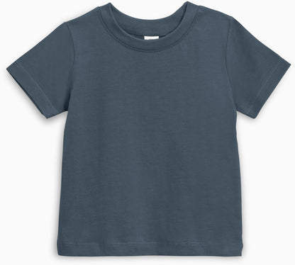 Colored Organics - Organic Cotton Toddler Short Sleeve Shirts - Baby Toddler and Kids Tops - Girls