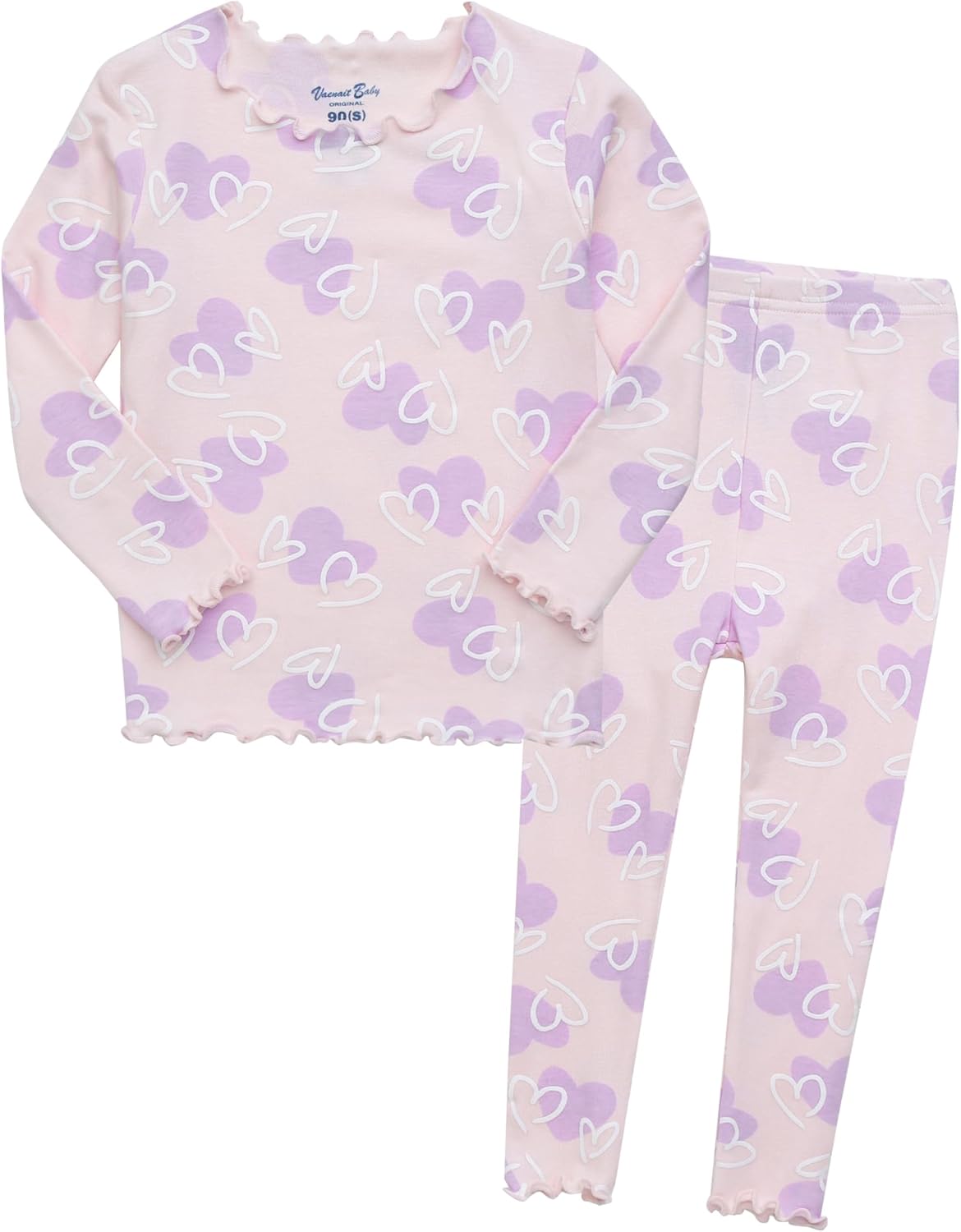 VAENAIT BABY 6M-12Y Kids Unisex Girls & Boys Soft Comfy Modal Tencel Sleepwear Pajamas 2pcs or 4pcs