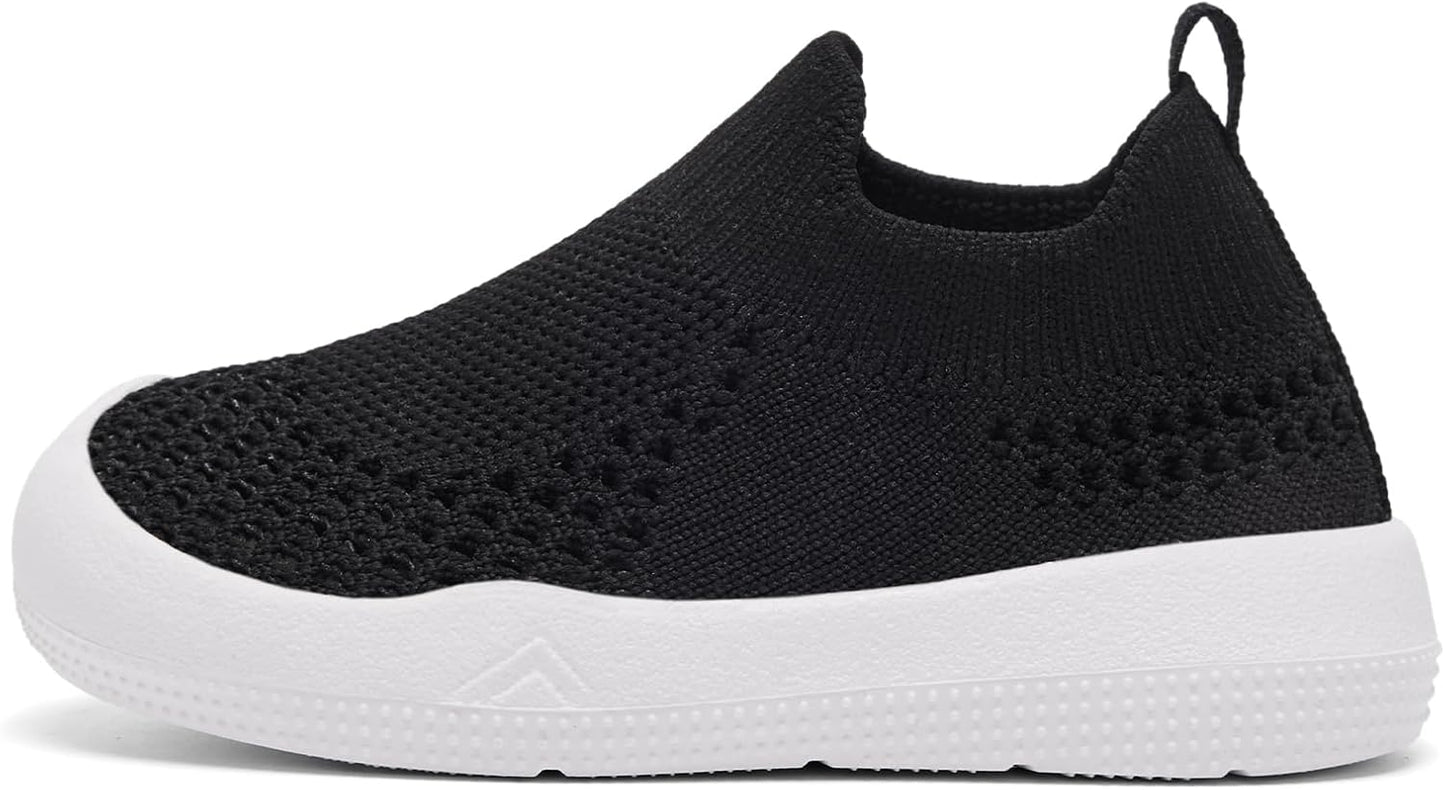 Eashi Baby Boy Girl Non-Skid Indoor Infant Walking Shoes Breathable Warm Elastic Sock Shoes with