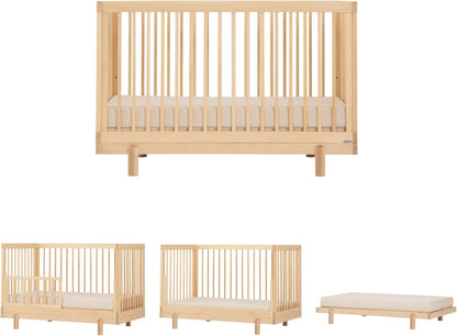 dadada Baby Bliss 4 in 1 Convertible Crib to Toddler Bed & Floor Bed – Made in Italy, GREENGUARD
