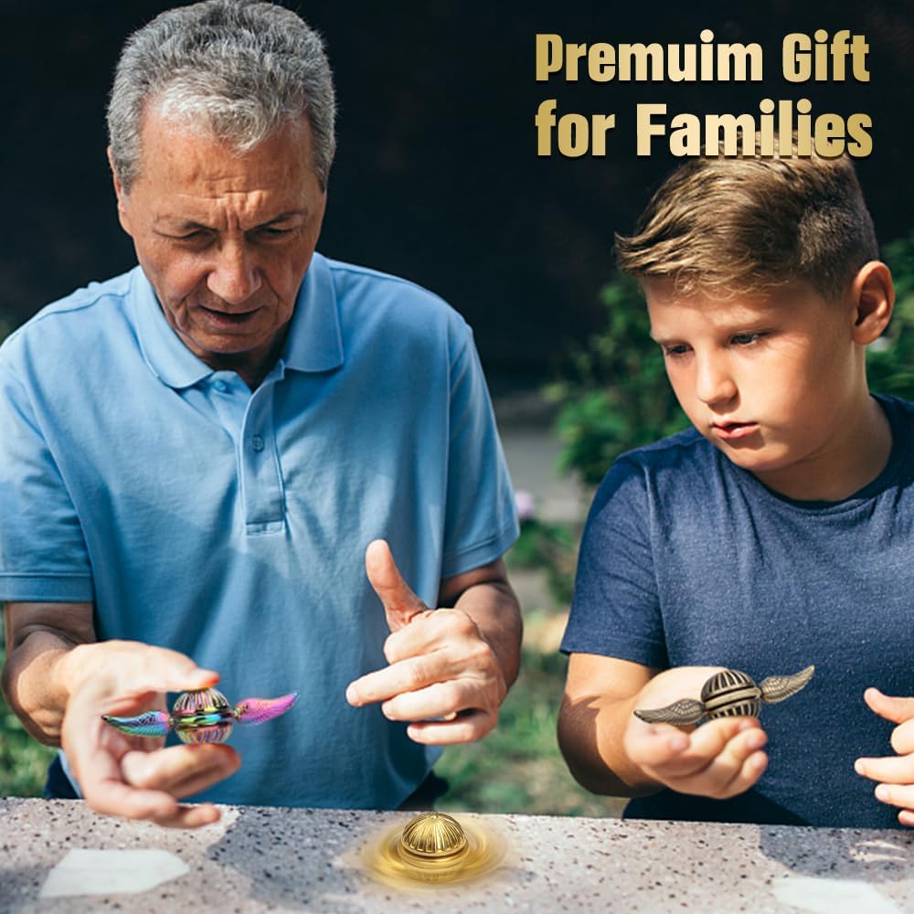 Cool Fidget Spinner for Kids Adults, Magic Orb Finger Hand Spinner Toys Stress Relief Ball Sensory