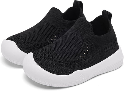 Eashi Baby Boy Girl Non-Skid Indoor Infant Walking Shoes Breathable Warm Elastic Sock Shoes with