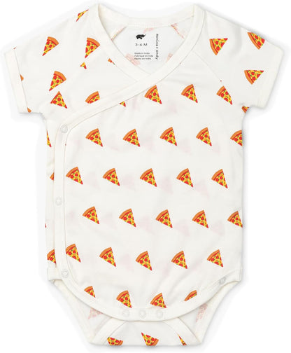 MONICA + ANDY Baby Organic Short Sleeve Lucky Bodysuit