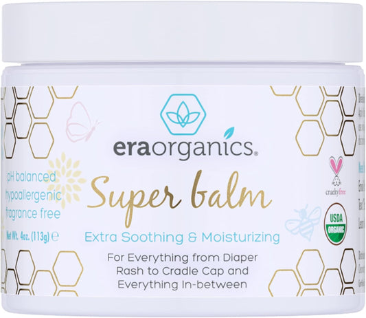 Era Organics Healing Ointment for Babies - USDA Certified Organic Natural Moisturizer Gentle on