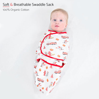 LollyBanks Baby Swaddles, 100% Organic Cotton Swaddle for Newborns Boys and Girls, 3-6 Months