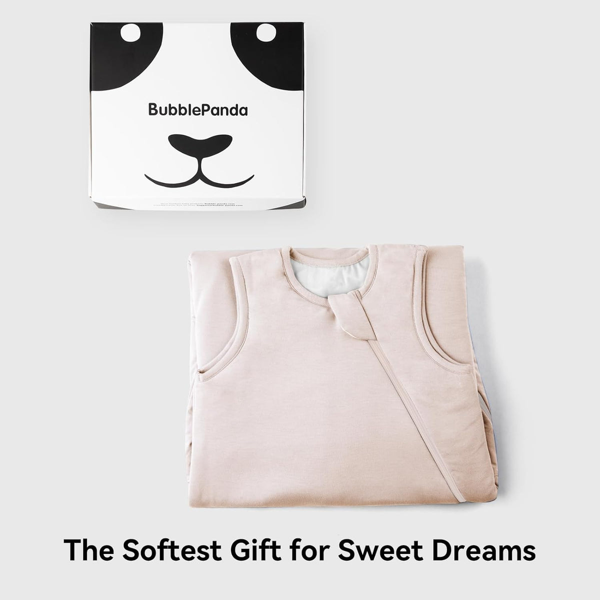 BubblePanda Rayon Made from Bamboo Sleep Sack 0-6 Months 0.5 Tog Soft Newborn Sleep Sack 3-6 Months