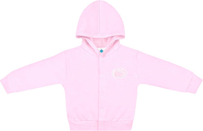 Creative Knitwear College Baby Snap Hooded Jacket - Team Logo, Multiple Colors, for Boys & Girls