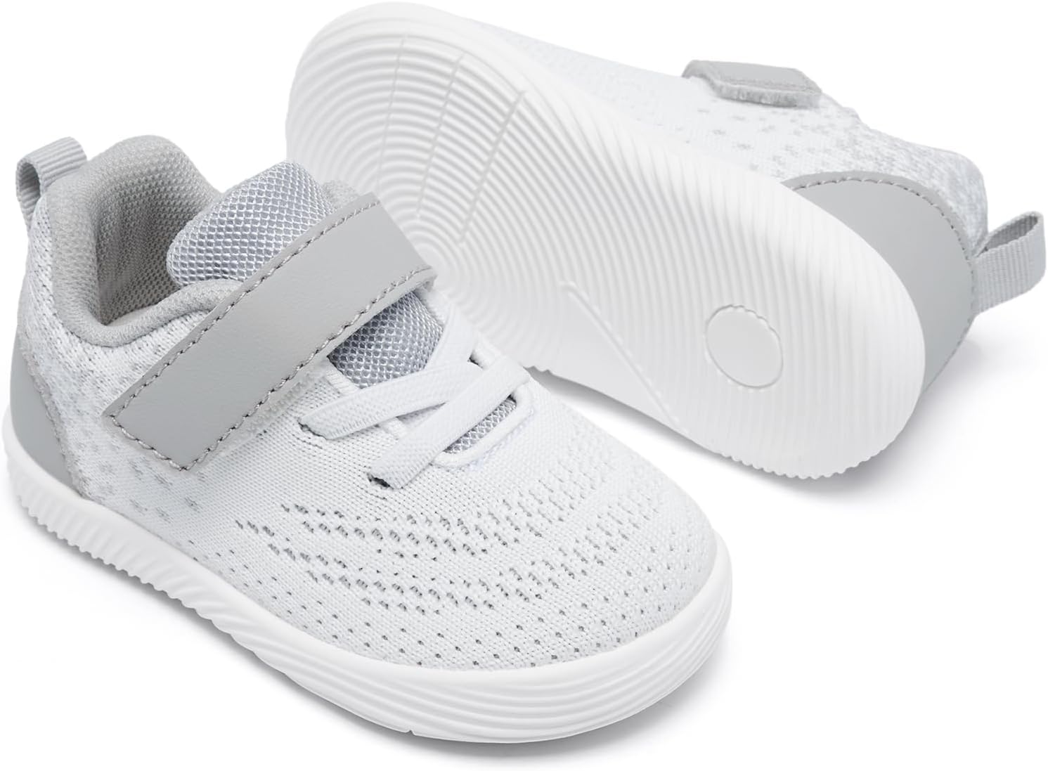 MORENDL Toddler Sneakers Baby Boys & Girls Barefoot Shoes Lightweight Breathable Walking Running