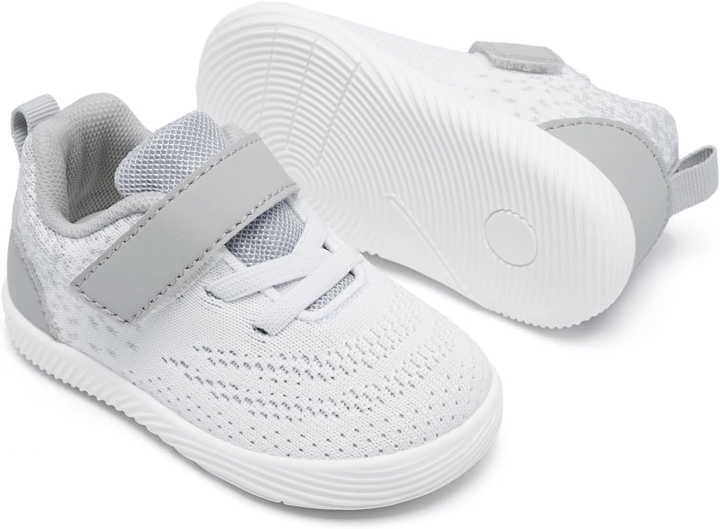 MORENDL Toddler Sneakers Baby Boys & Girls Barefoot Shoes Lightweight Breathable Walking Running