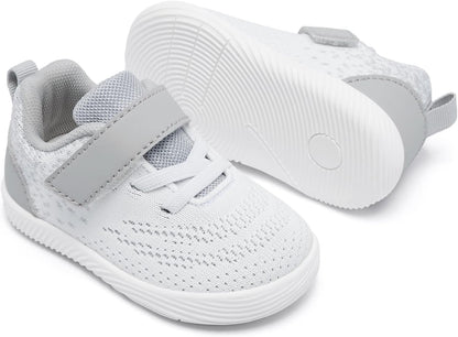 MORENDL Toddler Sneakers Baby Boys & Girls Barefoot Shoes Lightweight Breathable Walking Running