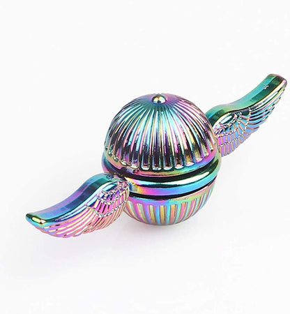 Rainbow Fidget Spinner Magic Orb Anxiety Toys Stress Relief Reducer Spin Fidgets Hand Bearing Tri
