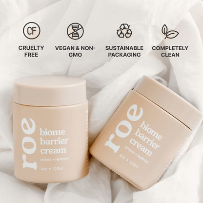 Roe Wellness- Baby Cream Lotion Ointment | Full Body Biome Barrier Cream | Clean Ingredients, Dry