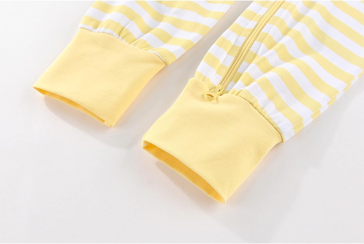 2 Pack Unisex Baby Short Sleeve Rompers 2 Way Zipper New Born One-Piece Jumpsuits 0-24Months Infant