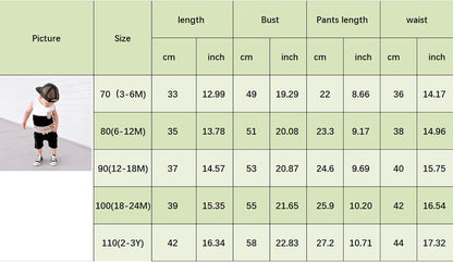 Kupretty Baby Boy Summer Clothes Sleeveless Tank Tops Vest T-Shirt + Casual Shorts Toddler Outfits