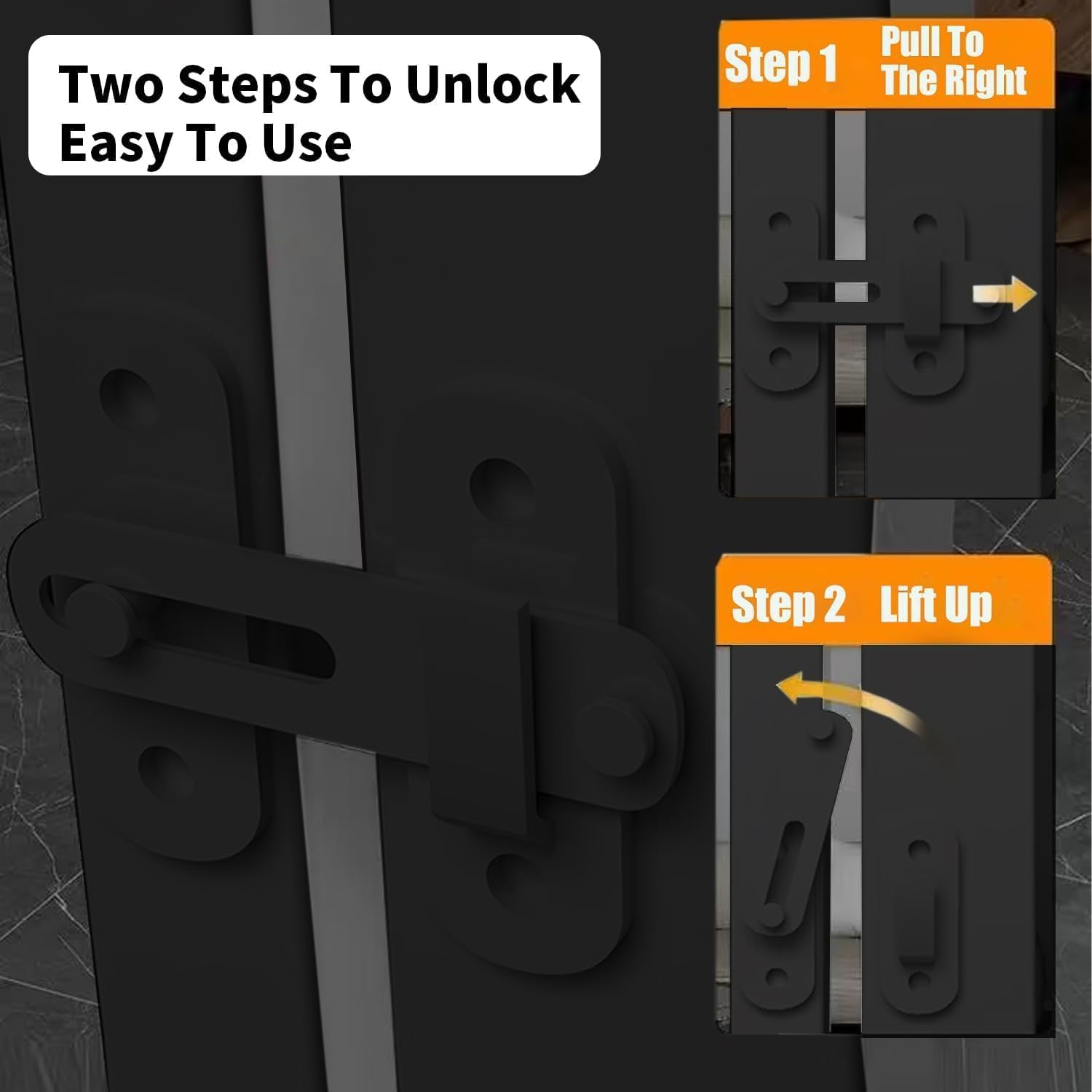 55.1 Inch Tall Baby Gate Auto Close Dog Gate Adjustable 29.92" - 43" Wide Pressure Mounted Walk
