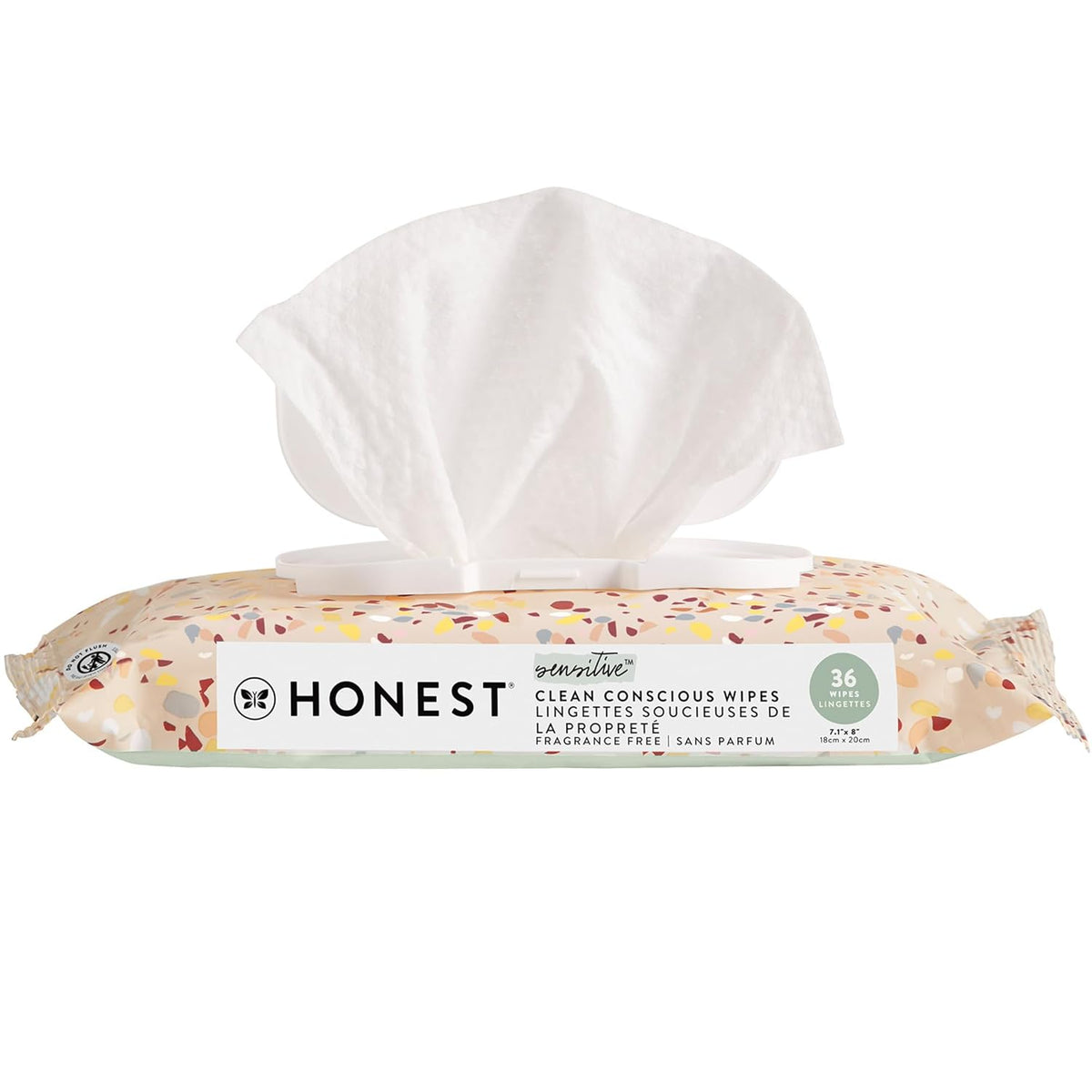 The Honest Company Clean Conscious Multi-Use Wipes | Hypoallergenic + Unscented for Sensitive Skin