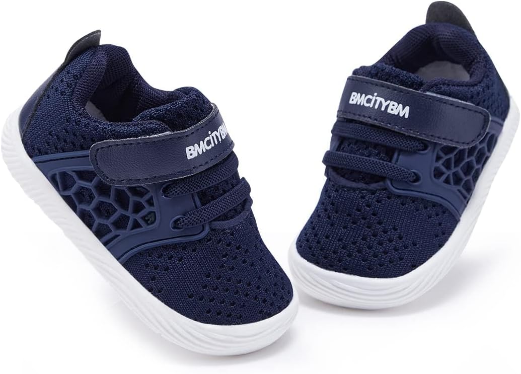 BMCiTYBM Baby Boy Girl Shoes Breathable Mesh Walking Shoes Lightweight Non-Slip Sneakers Infant