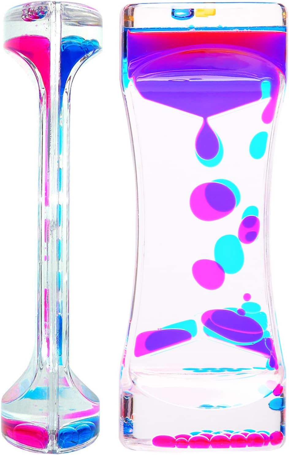 Liquid Motion Bubbler,CAILINK 3 Pack Kids and Adults Relax Sensory Toys,Stress Relief Fidget Water