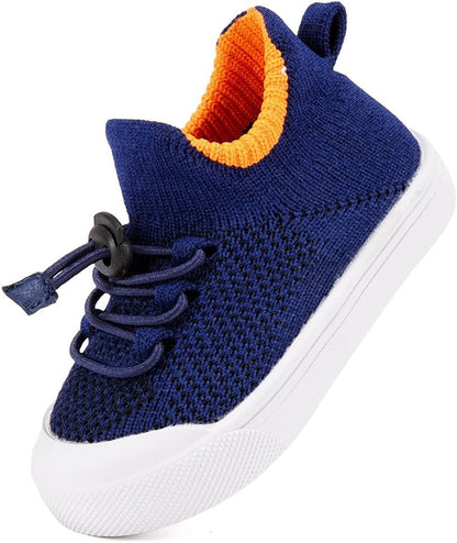 BMCiTYBM Baby Sneakers Girls Boys Lightweight Breathable Mesh First Walkers Shoes 6-24 Months