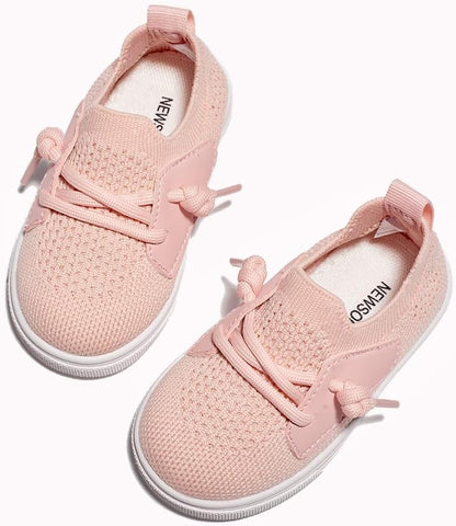 Newsonet Baby Shoes Boys Girls First Walking Breathable Non Slip Walker Sneakers Soft Sole 6 9 12