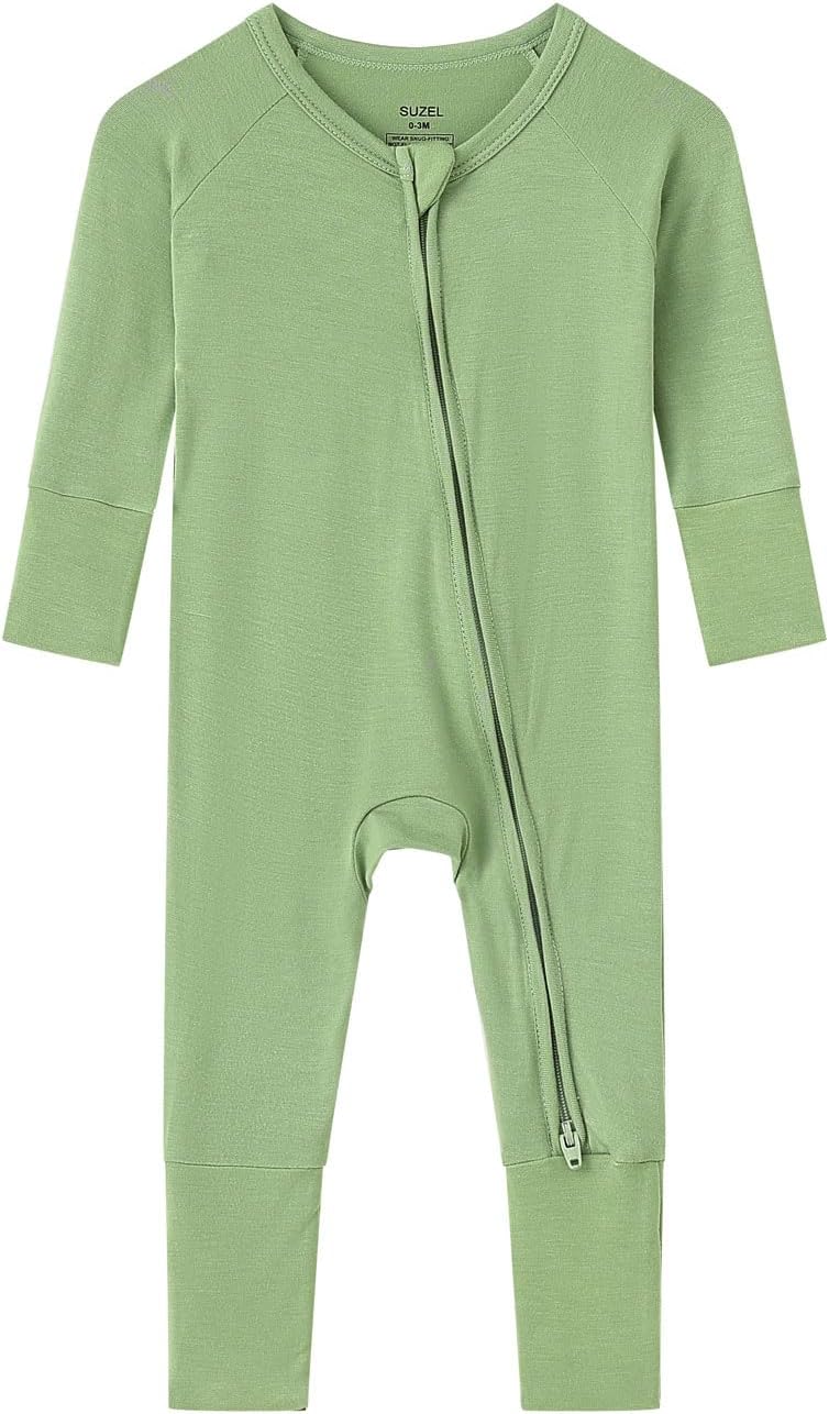 Baby Viscose from Bamboo Footless Pajamas Boys Girls Zippy Pjs Sleep 'N Play Romper - 0-24 Months