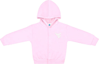 Creative Knitwear College Baby Snap Hooded Jacket - Team Logo, Multiple Colors, for Boys & Girls