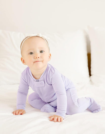 VAENAIT BABY Infant Toddler Boys Girls Footed One-Piece Sleep and Play Premium Modal Pajamas 1-2