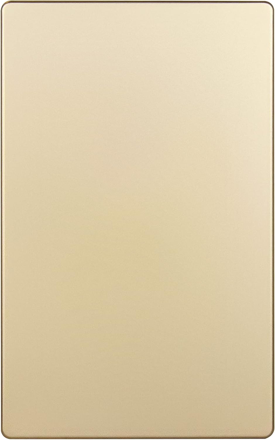 ENERLITES Screwless Blank Wall Plate, Child Safe Blank Device Outlet Cover, Standard Size, 1-Gang