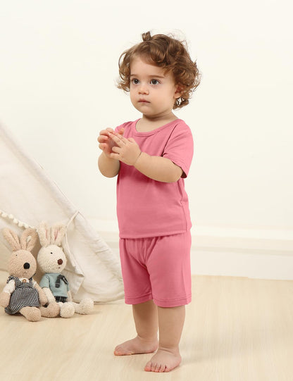 Jimonda Baby Boys Girls Pajama Sets Toddler Sleepwear Cool Jammies 2pcs Viscose from Bamboo PJs
