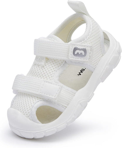 BMCiTYBM Baby Boy Girl Closed Toe Summer Sandals Lightweight Shoes Infant Non-Slip First Walking
