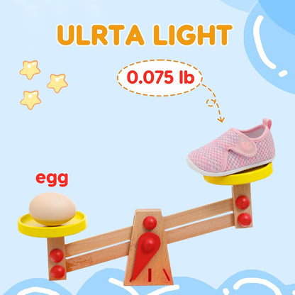 FEETCITY Toddler Walking Shoes Slip On Toddler Shoes Boys Girls Kids Sports Sneakers Casual School