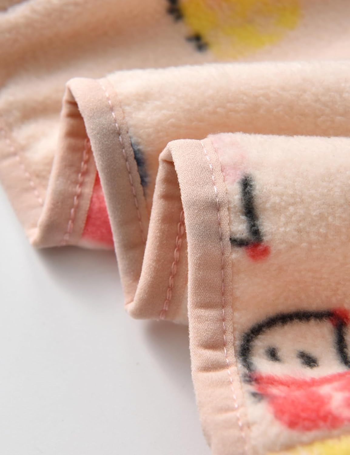 Kids Printed Polar Fleece Jacket Toddler Baby Boys Girls Autumn Winter Warm Sherpa Lining Outerwear