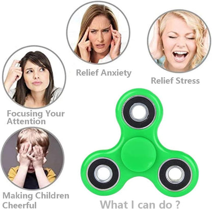 SCIONE Fidget Spinners Toys 5 Pack, Sensory Hand Fidget Pack Bulk, Anxiety Toys Stress Relief