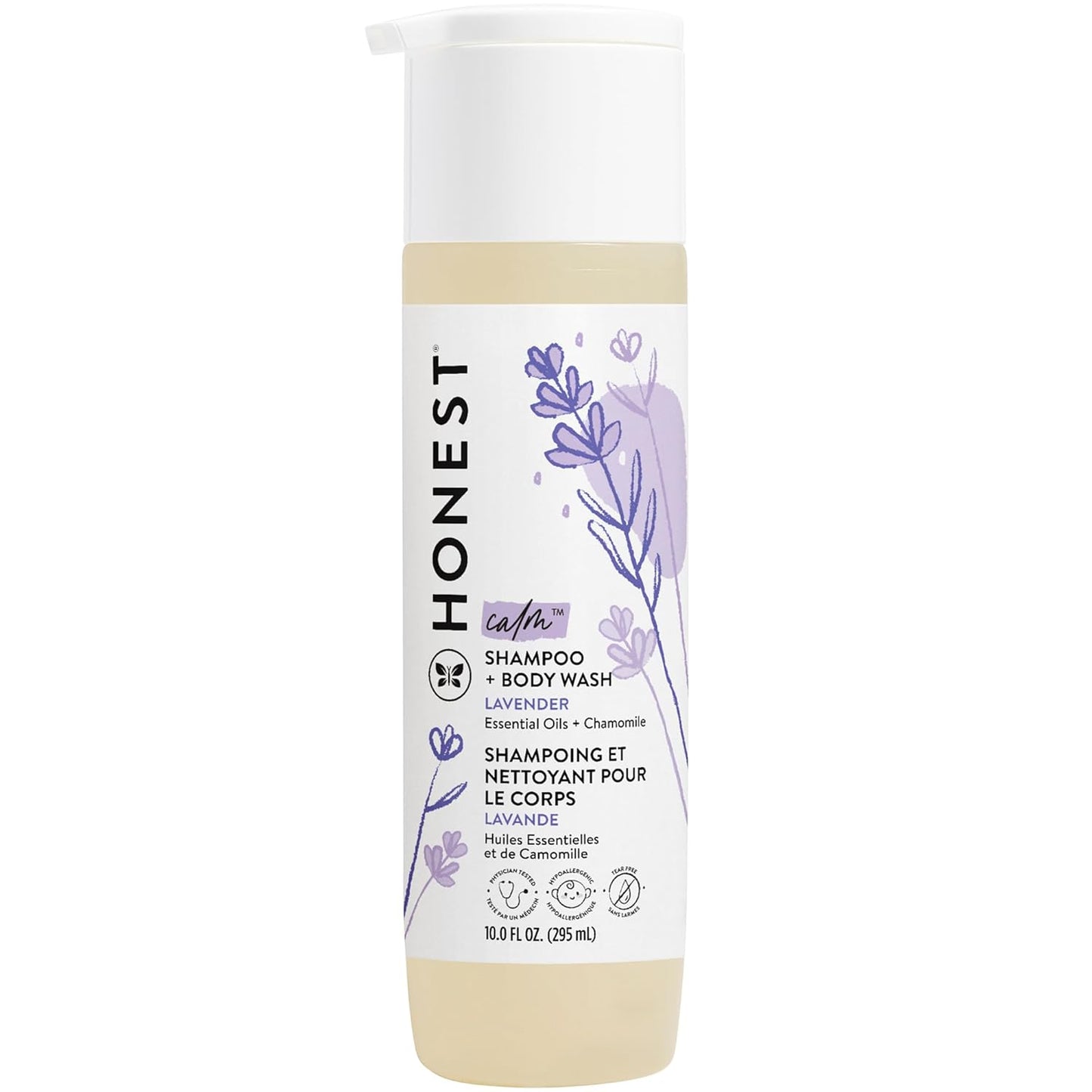 The Honest Company 2-in-1 Cleansing Shampoo + Body Wash | Gentle for Baby | Naturally Derived